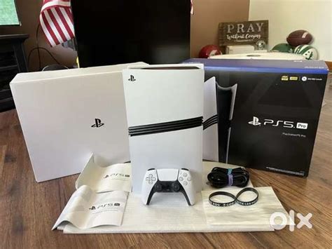 Sony PlayStation 5 PS5 Pro 2TB Blu Ray Disc Console Controller White ...