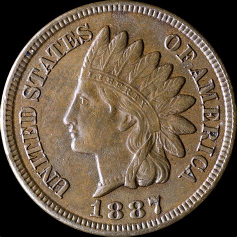1887 Indian Head Penny Die Varieties