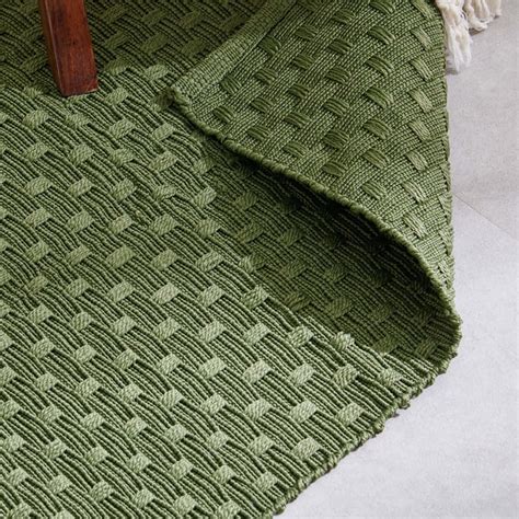 Buy Crimson Danila Woven Dhurrie - 90x60cm from Home Centre at just INR ...