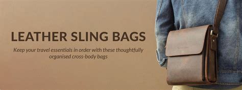 LEATHER Sling Bag – ARCADIO