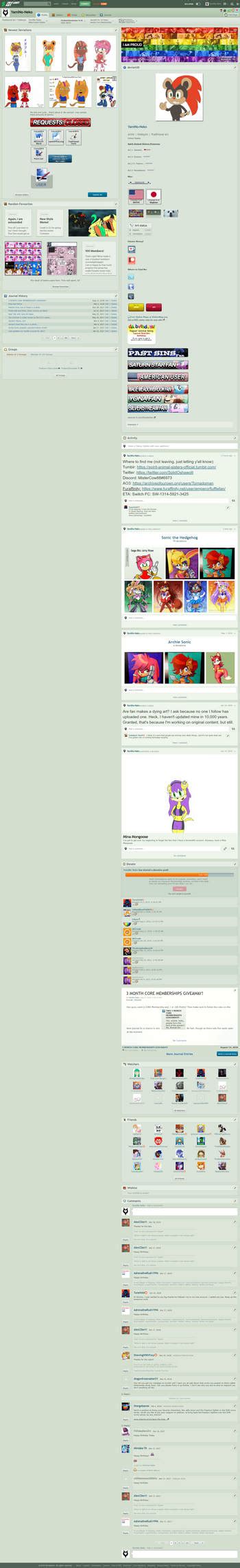 Image result for Old deviantART Layout
