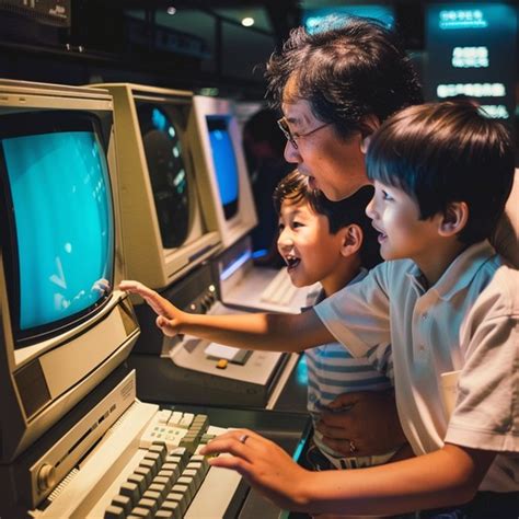 Family with Computer 的图像结果