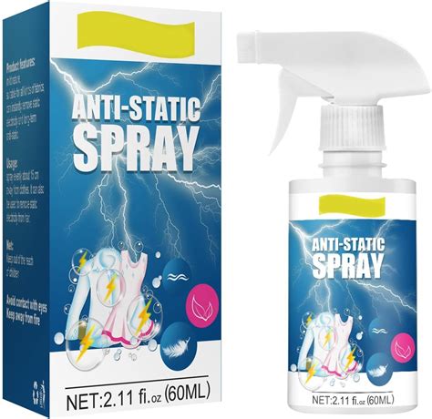 Amazon.com: 60ML Anti-Static Spray, Anti-static Spray for Clothes ...