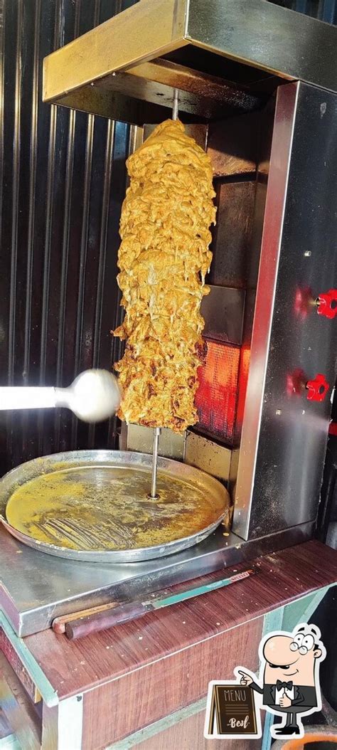 Menu at shawarma corner, Koothanallur