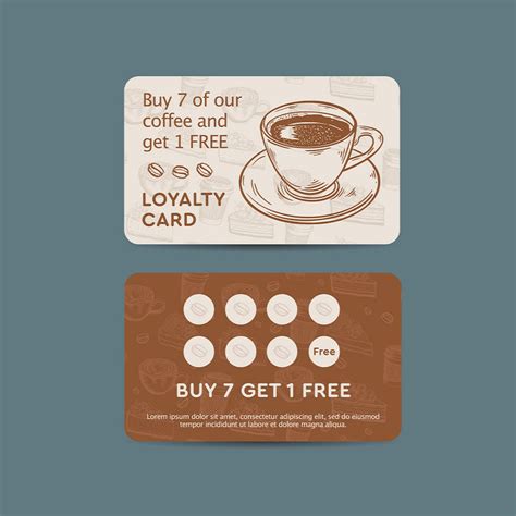 Restaurant Loyalty Card Design, Printing – MenuCard Studio