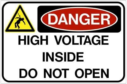 999Store high voltage inside Emergency Sign Price in India - Buy ...