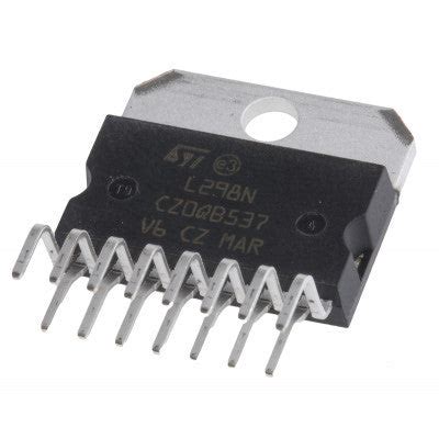 L298N Dual Full Bridge Driver IC Multiwatt-15 Package – TNT e-Comp