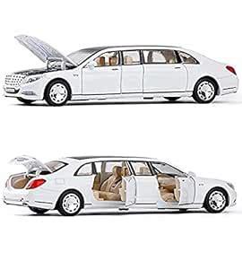 AYME Diecast Mercedes Maybach S650 Limousine Toy Car Scale Model,Pull ...