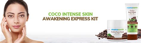 Mamaearth Coco Intense Skin Awakening Express Kit (CoCo Face Wash 100ml ...
