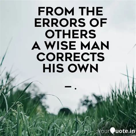 FROM THE ERRORS OF OTHER... | Quotes & Writings by YOGESH TIWARI ...