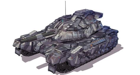 A.N.E.G. Super Tank, Kevin Koesnodihardjo | Super tank, Armored ...