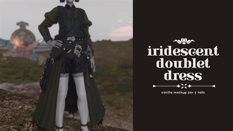 iridescent doublet dress | XIV Mod Archive