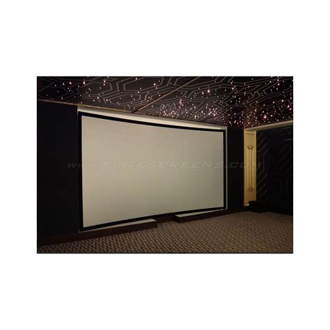 Elite Screens CURVE200WH1 Lunette Series - 200 Inches CineWhite Curve ...
