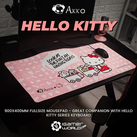 Jual Akko Hello Kitty XXL Gaming Mousepad - Kota Bekasi - igamerworld ...