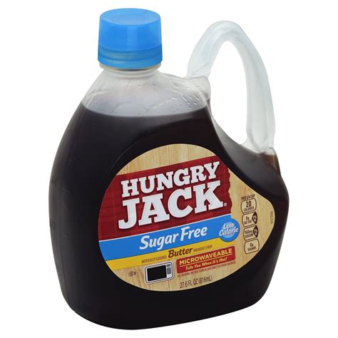 Hungry Jack Sugar-Free Butter Pancake Syrup 27.6 fl oz | Shipt