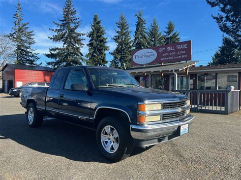 1996 CHEVROLET C/K 1500 SERIES K1500 SILVERADO for Sale in Tacoma, WA ...