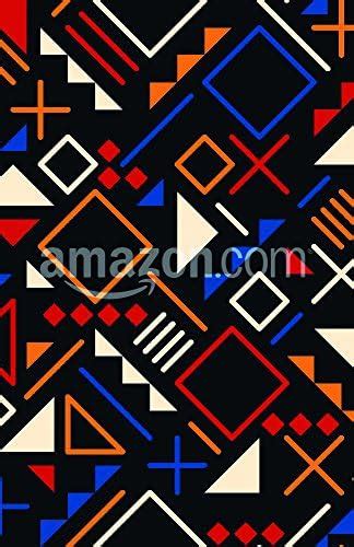 The Shutterstock Collection Vector Seamless Retro 80's Jumble Geometric ...