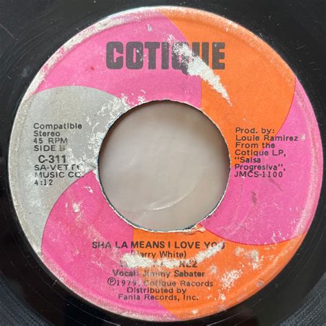Louise Ramirez USキラーブーガルー大名曲"Sha - La Means I Love You" | DISCOS BAOBAB
