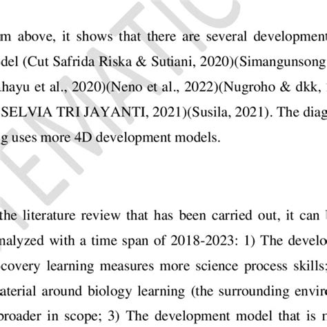 Development Model 的图像结果