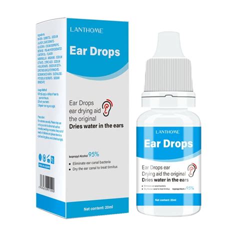 Ear Drops for Swimmers Ear Earache Drops for Clogged Ears Ear Wax ...