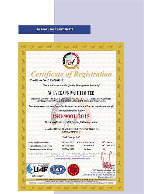 VEKA India | Quality