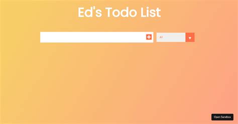 React To-Do List Dev Ed 的图像结果