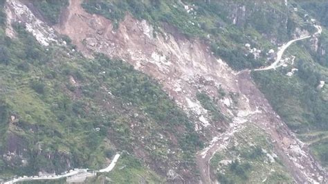 Himachal: Fuel rationing in Kinnaur as landslide blocks highway for 5th ...