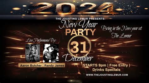 New Years Eve Party, The Jousting Lemur, Bismarck, 31 December 2024 ...