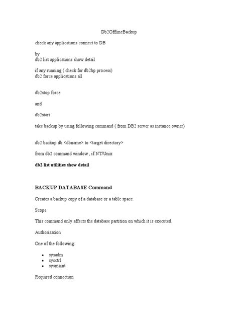 Image result for DB2 Backup Database