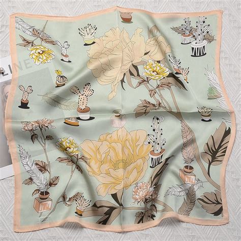 Custom Mulberry Silk Scarves with Digital Printing - Silk Scarf and ...