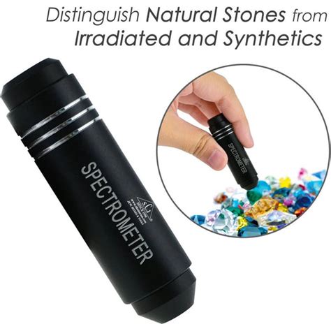 SCJ Pocket Diffraction Grating Gemological Spectroscope for Quick Gems ...