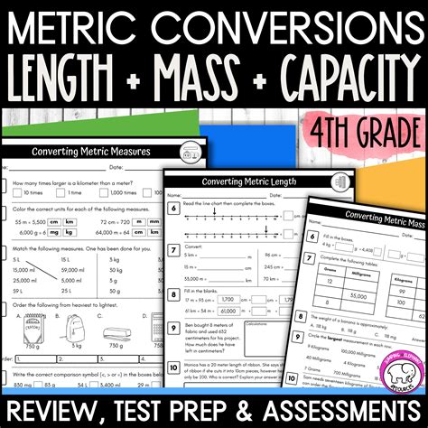 Image result for 4th Grade Math Conversions