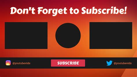 Online YouTube Outro Maker - Free & Easy to Use | Snappa