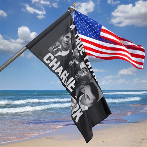 Patriot Charlie Kirk Flags
