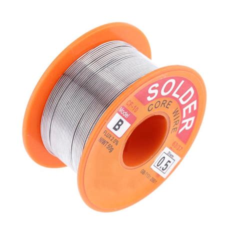 Lead Free Solder Wire 50 g ThinkRobotics Sn99.3 Cu0.7 Flux 2 Percent 0. ...