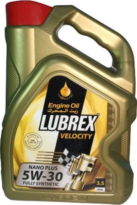 lubrex FZc 5W30SN LUBREX VELOCITY NANO PLUS API SN/CF SAE 5W30 FULLY SY ...