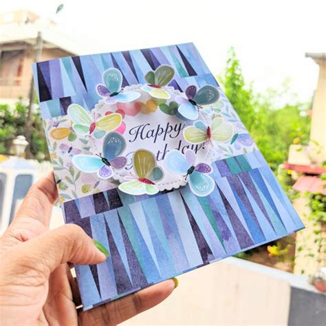 Butterfly Birthday Greeting Card – The Craft Gallery