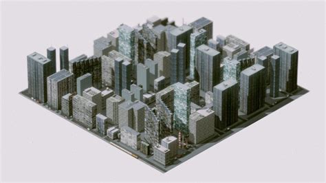 City - Download Free 3D model by SpatialNeglect (@jeandiz) [1f50f0d ...