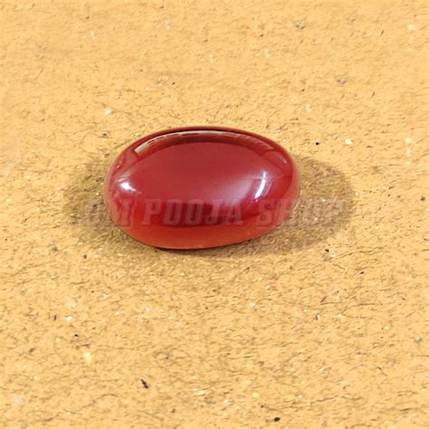 Red Sulemani Hakik Stone Red Yamini Hakik - 6.80 Carat
