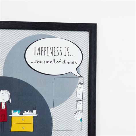 Buy Happiness Is The Smell of Dinner Picture Frame - 35 x 35 cm from ...