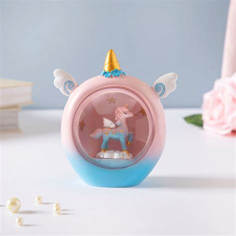 Unicorn Night Lamp Showpiece Pink Online - Premium Decor Object | Nestasia