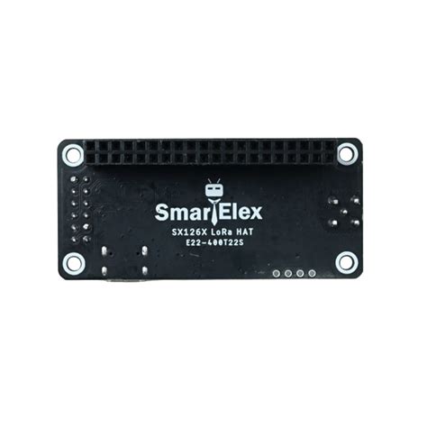 SmartElex SX1268 433MHz E22-400T22S LoRa HAT for Arduino, Raspberry Pi ...