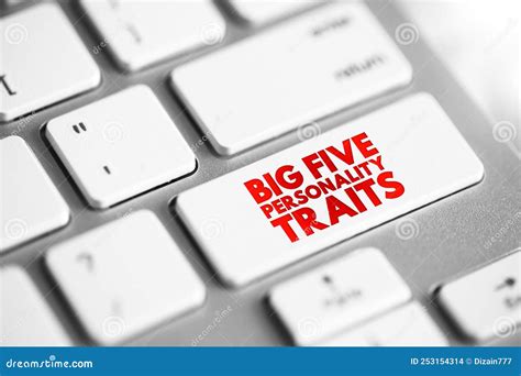 The Big Five Personality Traits - Suggested Taxonomy, or Grouping, for ...
