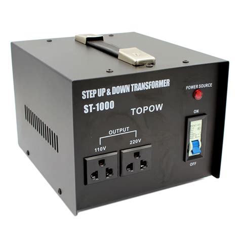 1000W Watt 110 to 220 Electrical Power Voltage Converter Transformer ...