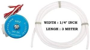 OCEAN STAR TECHNOLOGIES Ro Solenoid Valve 24V SV, 3 Meter 1/4" Pipe for ...