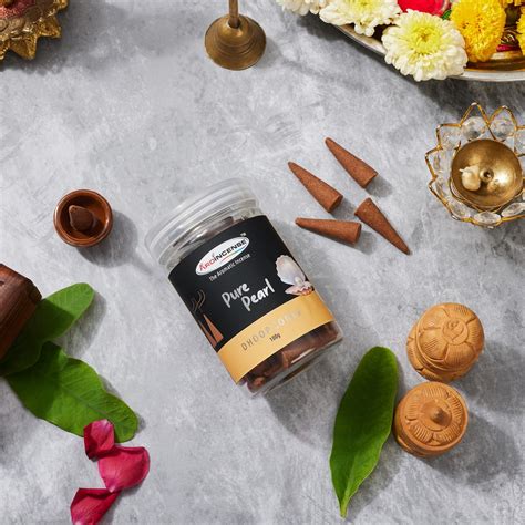 Aroincense Pure Pearl Dhoop Cones – aavyaa