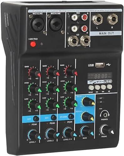 Powerpak F-4A 4 Channel Professional Audio Mixer Console System | Sound ...