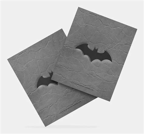 Macmerise Fade Out Batman Fridge Magnets Multicolour 12Y+