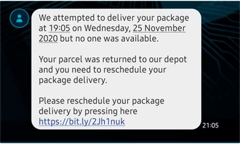 Parcel Scam Text 的图像结果