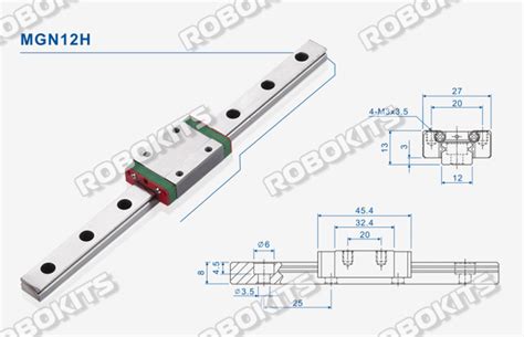 Astro MGN12-1000L Miniature Linear Motion LM Guide Rail Astro MGN12 ...